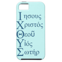 Acronyme d'IXOYE - bleu Coque iPhone 5