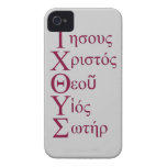 Acronyme d'IXOYE - rouge Coques Case-Mate iPhone 4