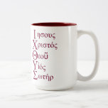 Acronyme d'IXOYE - rouge Tasse À Café