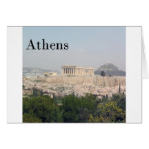 Acropole de la Grèce Athènes Carte