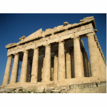 Acropole de parthenon à Athènes Photos En Relief