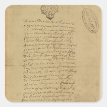 Acte de la naissance du napoléon, 1769 autocollant