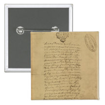 Acte de la naissance du napoléon, 1769 pin's