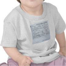 Acte de naissance original certifié de Barack Obam T-shirts