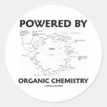 Actionné par chimie organique (cycle de Krebs) Autocollants
