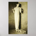 Actrice dramatique de vaudeville affiche