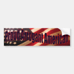 Adhésif pour pare-chocs American2 arrogant fier Autocollant Pour Voiture