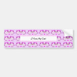 Adhésif pour pare-chocs chanceux de Saint-Valentin autocollants pour voiture