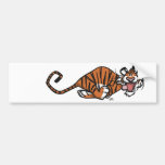 Adhésif pour pare-chocs courant de tigre de bande  autocollants pour voiture
