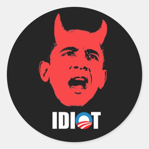 Adhésif pour pare-chocs d'Anti-Obama - OBAMA EST U