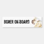 Adhésif pour pare-chocs de boxeur à bord autocollant pour voiture