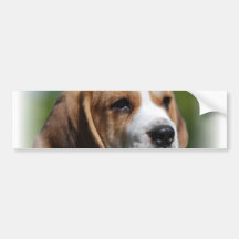 Adhésif pour pare-chocs de chiot de beagle autocollant pour voiture