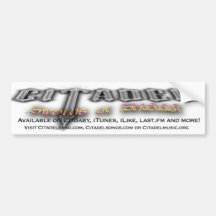 Adhésif pour pare-chocs de ® de citadelle autocollants pour voiture