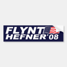 Adhésif pour pare-chocs de Flynt Hefner 08 Autocollant Pour Voiture