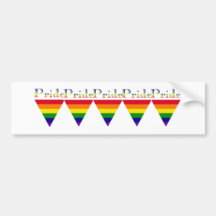 Adhésif pour pare-chocs de gay pride autocollants pour voiture