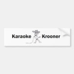 adhésif pour pare-chocs de krooner de karaoke adhésif pour voiture
