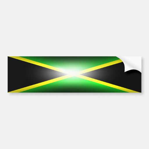 Adhésif pour pare-chocs de la Jamaïque Autocollant Pour Voiture