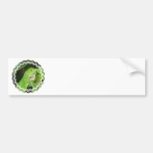 Adhésif pour pare-chocs de lézard vert autocollants pour voiture