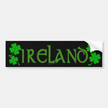 Adhésif pour pare-chocs de l'Irlande 10 Adhésif Pour Voiture