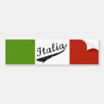 Adhésif pour pare-chocs de l'Italie Autocollant Pour Voiture