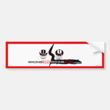 Adhésif pour pare-chocs de logo de RacingRULESRaci Autocollant Pour Voiture