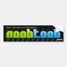 adhésif pour pare-chocs de noobtoob (vrais gamers) autocollant pour voiture