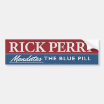 Adhésif pour pare-chocs de parodie de Rick Perry Adhésif Pour Voiture