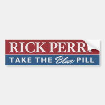 Adhésif pour pare-chocs de parodie de Rick Perry Adhésifs Pour Voiture