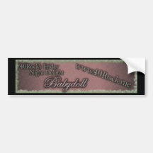 Adhésif pour pare-chocs de plaisir de Babydoll du  Adhésifs Pour Voiture