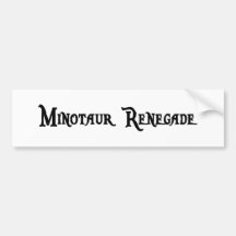 Adhésif pour pare-chocs de renégat de Minotaur Adhésifs Pour Voiture
