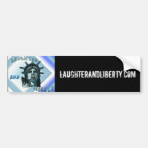 Adhésif pour pare-chocs de rire et de liberté autocollants pour voiture