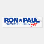 Adhésif pour pare-chocs de Ron Paul Adhésifs Pour Voiture