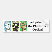 Adhésif pour pare-chocs de triptyque d'adoption de autocollant pour voiture