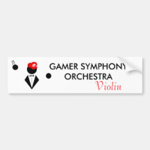 Adhésif pour pare-chocs de violon de GSO Autocollants Pour Voiture