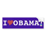Autocollants de voiture Obama