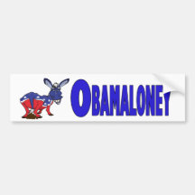 Adhésif pour pare-chocs d'Obamaloney Adhésif Pour Voiture
