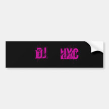 Adhésif pour pare-chocs du DJ HxC Adhésif Pour Voiture
