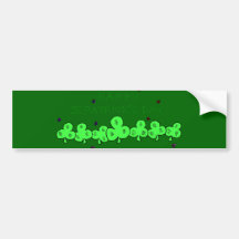 Adhésif pour pare-chocs du jour de St Patrick Autocollants Pour Voiture