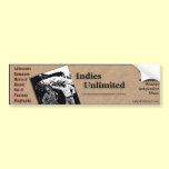 Adhésif pour pare-chocs illimité des Indes autocollants pour voiture