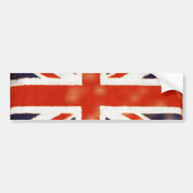 Adhésif pour pare-chocs vintage d'Union Jack Autocollants Pour Voiture