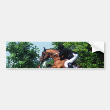 Adhésifs pour pare-chocs de cheval de Grand prix Autocollants Pour Voiture