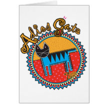 Adios Gato de Niños Carte