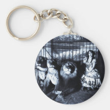 Adjie et les lions 1899 porte-clefs