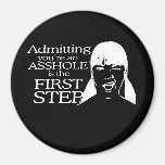 ADMISSION VOTRE un T-shirt d'ABRUTI Magnets Pour Réfrigérateur