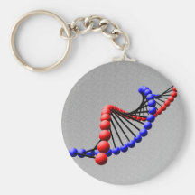 ADN - Double hélice Keychain Porte-clefs