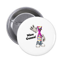 ADN drôle de gènes gentils Badge