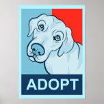 Adoptez une affiche de chien