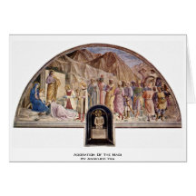 Adoration des Magi par Angelico ATF Carte