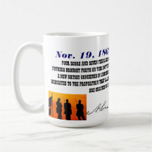 ADRESSE DE GETTYSBURG TASSE