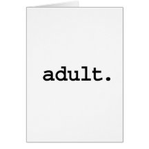 adulte cartes de vœux